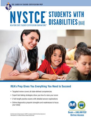 cover image of NYSTCE Students with Disabilities (060) Book + Online